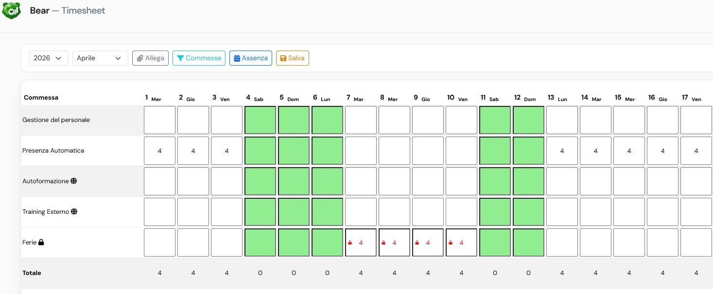 Timesheet Management